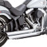 VANCE + HINES Harley Davidson FLS 1690 Softail Slim Ref:17339 not homologated full line system Серебристый, Not Homologated - фото #2