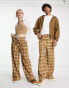 Фото #2 товара Reclaimed Vintage inspired unisex baggy check trousers