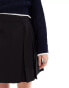 Фото #15 товара ASOS DESIGN tailored pleated mini skirt in black