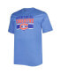 Фото #3 товара Men's Blue Montreal Canadiens Big and Tall Special Edition 2.0 T-shirt