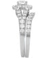 ფოტო #3 პროდუქტის Diamond Halo Bridal Set (2 ct. t.w.) in 14k White Gold