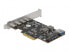 Фото #4 товара Delock 90059 - PCIe - USB 3.2 Gen 2 (3.1 Gen 2) - Low-profile - PCIe 3.0 - SATA 15-pin - 10 Gbit/s