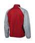 Фото #2 товара Men's Crimson Alabama Crimson Tide Point Guard Raglan Half-Zip Jacket