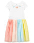 Фото #4 товара Kid Rainbow Tutu Dress 7