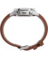 ფოტო #4 პროდუქტის Men's Waterbury Traditional Chrono Tan Leather Strap Watch 42mm