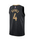 Фото #2 товара Men's and Women's Scottie Barnes Black Toronto Raptors 2022/23 City Edition Swingman Jersey