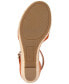 ფოტო #5 პროდუქტის Women's Seleeney Wedge Sandals, Created for Macy's