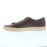 Фото #10 товара TCG Kennedy TCG-AW19-KEN-PLK Mens Brown Leather Lifestyle Sneakers Shoes