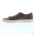 TCG Kennedy TCG-AW19-KEN-PLK Mens Brown Leather Lifestyle Sneakers Shoes