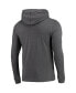 ფოტო #3 პროდუქტის Men's Red, Heather Charcoal NC State Wolfpack Meter Long Sleeve Hoodie T-shirt and Jogger Pajama Set