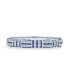 ფოტო #1 პროდუქტის Art Deco Style Blue Royal Blue Cubic Zirconia CZ Dome Statement Bangle Bracelet For Women