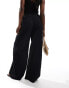 Фото #9 товара Nobody's Child Zeena full length textured trouser in black