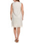 Фото #2 товара S Max Mara Canada Linen-Blend Shift Dress Women's White 12