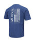 Men's Royal Distressed Kentucky Wildcats OHT Military-Inspired Appreciation Flag 2.0 T-shirt