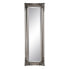 Mirror 46 x 6 x 147 cm Crystal Wood Silver