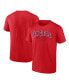 Фото #2 товара Men's Mike Trout Red Los Angeles Angels Player Name and Number T-shirt
