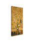 Фото #2 товара Gustav Klimt 'Tree of Life Soclet Frieze 1905' Canvas Art - 24" x 12"