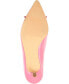 ფოტო #5 პროდუქტის Women's Lutana Pointed Toe Kitten Heel Pumps