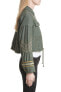 Фото #2 товара Free People 155586 Women's Embellished Military Jacket Moss Sz. Medium