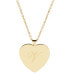 ფოტო #21 პროდუქტის Isabel Initial Heart Gold-Plated Pendant Necklace