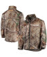 Фото #1 товара Men's Realtree Camo New England Patriots Sportsman Waterproof Packable Full-Zip Jacket