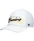 ფოტო #2 პროდუქტის Men's White Boston Bruins Downburst Hitch Snapback Hat