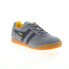 Фото #2 товара Gola Harrier Suede CMA192 Mens Gray Suede Lace Up Lifestyle Sneakers Shoes 8