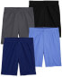 Фото #1 товара Kid 4-Pack Athletic Mesh Shorts 10