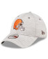 Фото #3 товара Men's Gray Cleveland Browns 2022 NFL Training Camp Official Coach 39Thirty Flex Hat