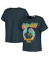 Фото #1 товара Women's Black Billy Joel 52nd Street Graphic T-shirt