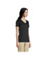 Фото #3 товара Women's Tall Relaxed Supima Cotton T-Shirt