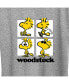 ფოტო #3 პროდუქტის Trendy Plus Size Peanuts Woodstock Graphic T-shirt