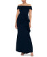Фото #1 товара Women's Off-The-Shoulder Gown