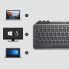Фото #4 товара Logitech MX Keys Mini Combo for Business - Mini - RF Wireless + Bluetooth - QWERTY - LED - Graphite - Mouse included