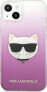 Фото #3 товара Karl Lagerfeld Karl Lagerfeld KLHCP13SCTRP iPhone 13 mini 5,4" hardcase różowy/pink Choupette Head