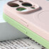 Фото #6 товара Чехол для iPhone 15 Plus Silicone Case с MagSafe фиолетовый Hurtel