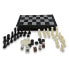 AQUAMARINE Magnetic Case Chess Ladies Backgammon Board Game