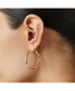 ფოტო #2 პროდუქტის Gold Hoop Earrings - Cuidado