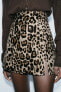 ANIMAL PRINT SKORT