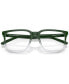 Unisex Rectangle Eyeglasses, AN721555-O