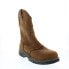 Фото #2 товара Wolverine Anthem Wellington Steel Toe W02287 Mens Brown Leather Work Boots