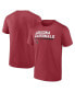 Men's Cardinal Arizona Cardinals Stacked T-shirt