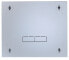 Фото #11 товара Intellinet Network Cabinet - Wall Mount (Double Section Hinged Swing Out) - 6U - Usable Depth 385mm/Width 465mm - Grey - Flatpack - Max 30kg - Swings out for access to back of cabinet when installed on wall - 19" - Parts for wall install (eg screws/rawl plugs) not i
