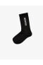 U Crew Cut Sock Unisex Siyah Çorap S221513-001