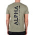 Фото #2 товара ALPHA INDUSTRIES Backprint short sleeve T-shirt