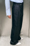 Z1975 wide-leg high-waist paperbag jeans