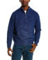 Фото #1 товара Scott & Scott London Wool 1/4-Zip Mock Sweater Men's