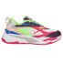 Фото #1 товара Puma RsFast Pop Lace Up Womens Pink Sneakers Casual Shoes 384328-01