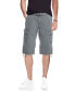 ფოტო #1 პროდუქტის Men's Belted Capri Cargo Shorts