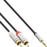Фото #2 товара InLine Slim Audio Cable 3.5mm male / 2x RCA male 5m